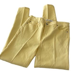 Truth & Theory Yellow Pants